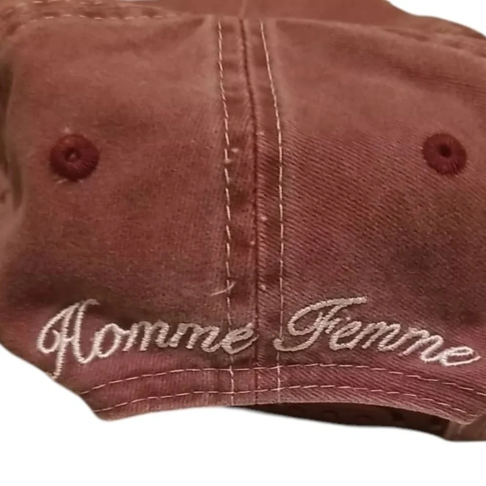 Playboy Homme Femme Streetwear‎ Maroon Dad Hat OS